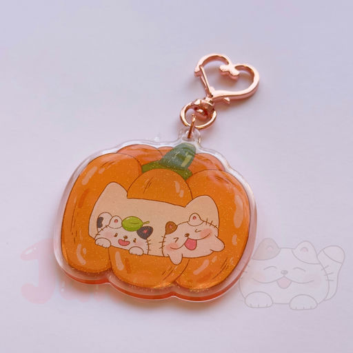 Acrylic Keychain - Pumpkin